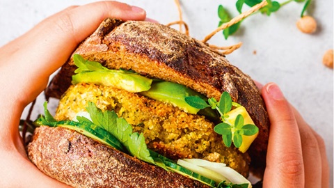 Vegetarische hamburger